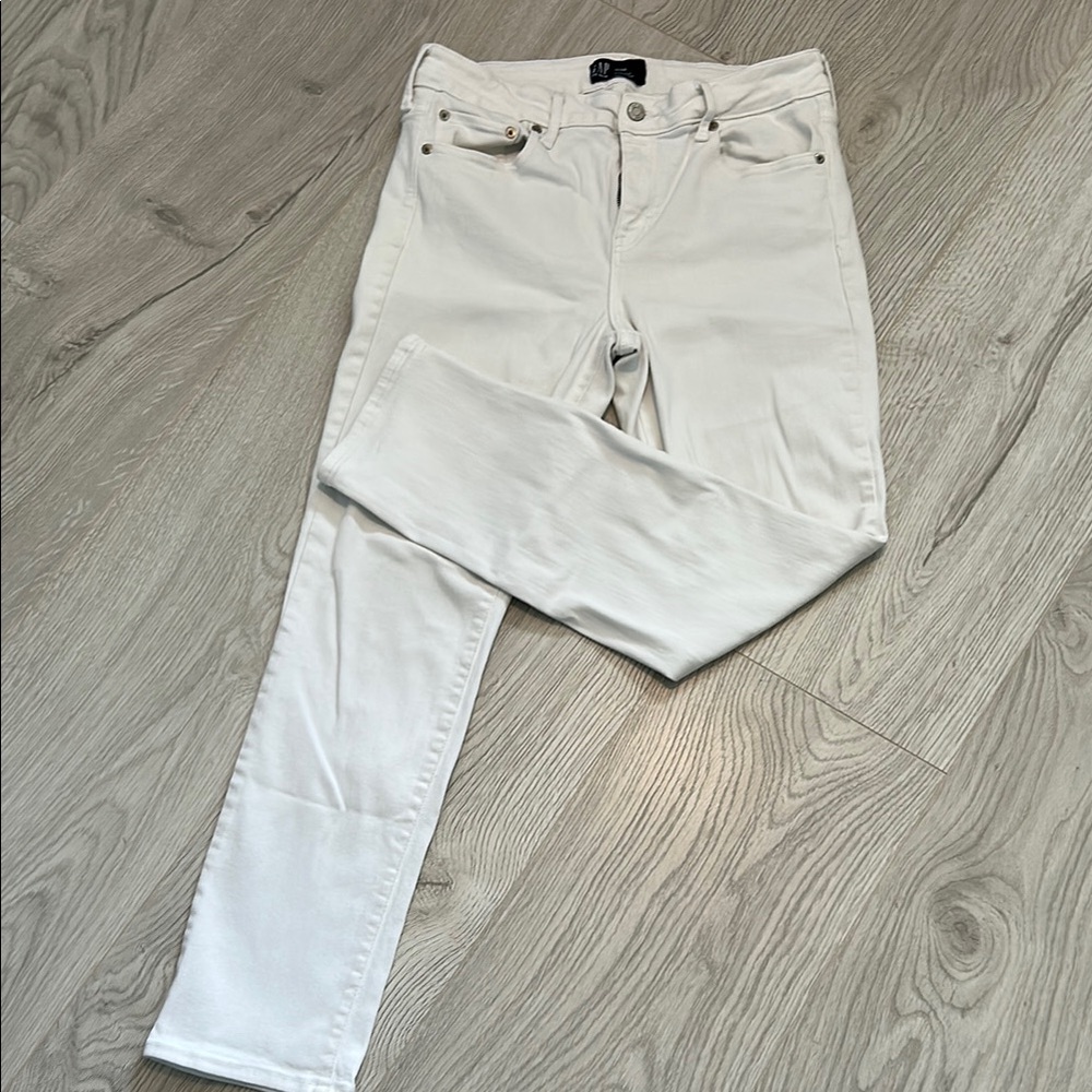 GAP Off-White Denim Jeans Size 12